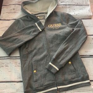 GUESS FULL ZIP HOOD SWEATER
